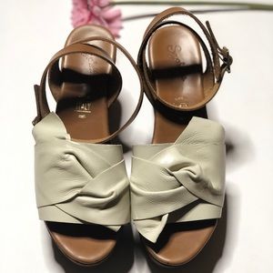 Seychelles leather wedges